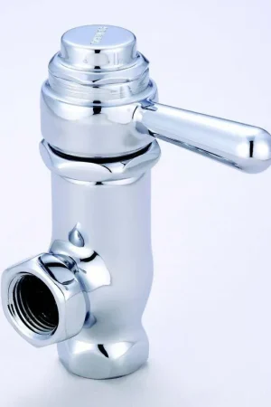 Central Brass 0333-L1/2 Lever Angle Supply Stop Valve 1/2 in. Polished Chrome Trending