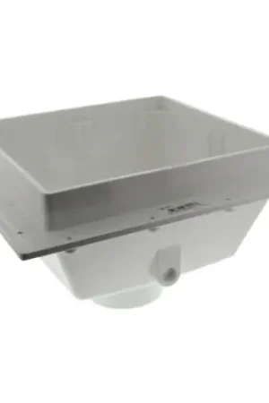 Fast Shipping Sioux Chief 861-3PX SquareMax PVC Floor Sink Drain Body 3 Inch White