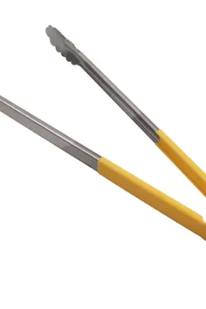 Tongs Scallop 16 Yellow Handle 31612 for Edlund 31612 Exclusive Offer