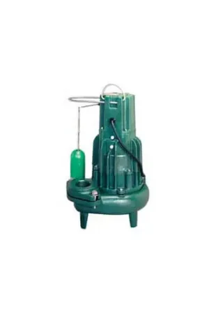 Shop Now Zoeller 282-0034 Model BN282 Waste-Mate Cast Iron Sewage Pump w/ Variable Level Float Switch - 115 V (Single Seal)