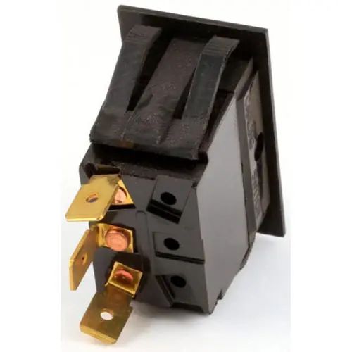Grab Now Rocker SPDT Switch Matt Black for Blodgett BL30518