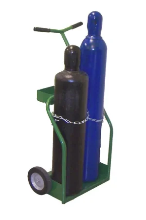 Weekend Sale Saf-T-Cart 935-8S Welding Cylinder Truck 250 lb 2 Cylinders
