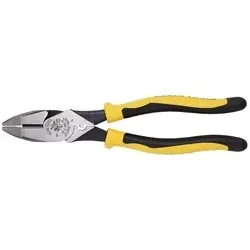 Top Rated Klein J213-9NECR Journeyman Pliers Connector Crimp Side Cut 9-Inch