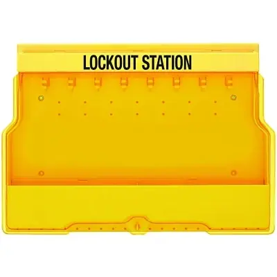 Master Lock S1850 Safety Series Lockout Station 22 inch Unfilled Professional Grade
