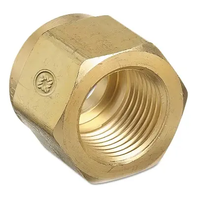 Western Enterprises 6-CO-2P Regulator Inlet Nuts Carbon Dioxide CO2 Plastic CGA-320 Professional Grade