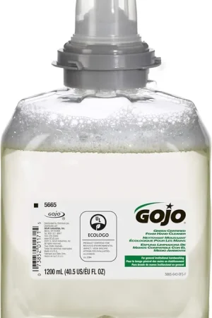 Gojo 5665-02 Green Certified Foam Soap TFX Dispenser Refill 1200ml Buy Direct