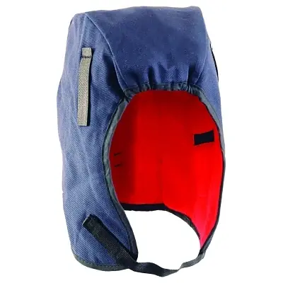 OccuNomix RB405 Fleece Lined Cotton Twill Winter Liner Navy/Red Classic Regular-Length Authentic