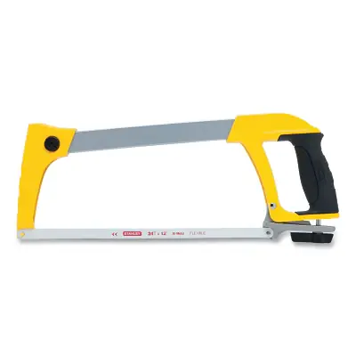 Buy Online Stanley STHT20140 Tubular High-Tension Hacksaw 12 in 24 TPI