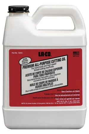 Today Only La-Co 73414 Premium All Purpose Thread Cutting Oil 1 gal