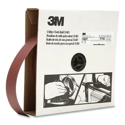 Hot Deal 3M 7000118540 Utility Cloth Roll 314D P150 J-Weight 2 in x 50 yd