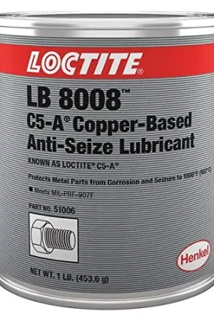 Loctite 234202 LB 8008 C5-A Copper Based Anti-Seize Lubricant 1 lb Can Special Offer