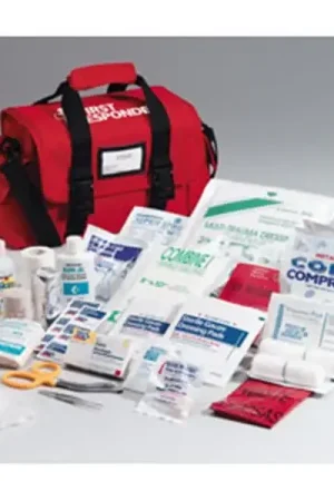 New Arrival First Aid Only 520FR First Responder Kit, 100 Denier Cordura Bag, 150 Pieces, Portable