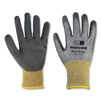 Honeywell WE22-7313G-6/XS WorkEasy Gloves Nitrile Palm Coating X-Small Gray/Yellow Discount