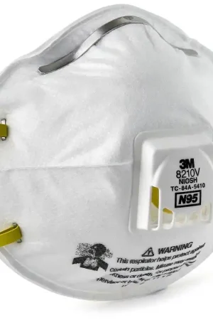 Hot Deal 3M 7000002462 Cool Flow Foam, Microfiber and Plastic N95 Particulate Respirator in White (Box of 10)