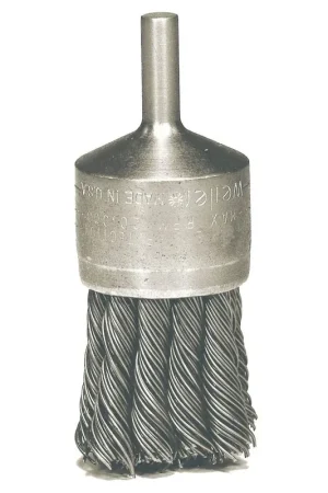 Weiler 10027 Knot Wire End Brush Steel 1-1/8 Inch One Day Deal