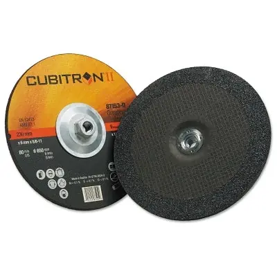 3M 7100103313 Cubitron II Depressed Center Grinding Wheel 9 Inch x 1/4 Inch x 5/8-11 Inch Hassle-Free Returns
