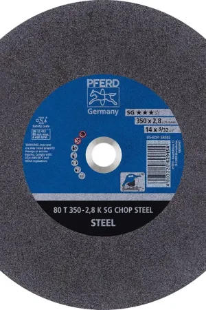 Big Sale Pferd 64502 14 x 3/32 Chop Saw Wheel A 36 K SG-CHOP