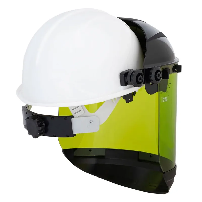 Best Choice Sellstrom S31202 Arc Flash Faceshield with Hard Hat, Ratchet