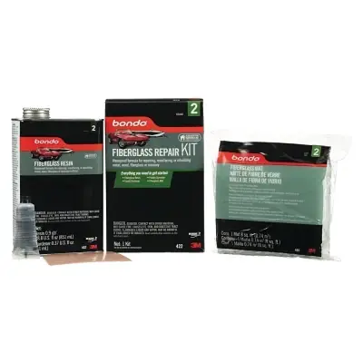 Bondo 7010363204 Fiberglass Repair Kit 1 qt Amber Brown Price Drop