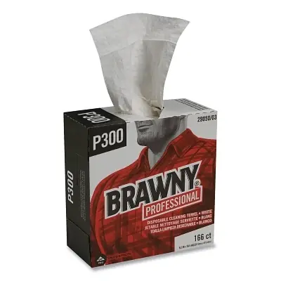 Buy Online Georgia-Pacific 290503 Brawny Industrial Medium-Duty Wiper 9.2 in x 16.5 in 166 Sheets Box 4-Ply