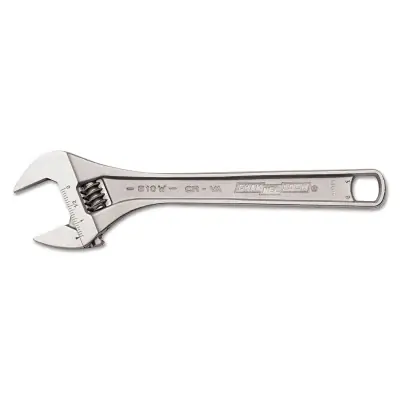 Authentic Channellock 810W Bulk Adjustable Wrench Chrome 10 inches