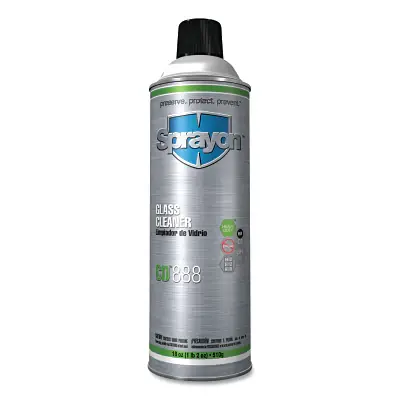 Sprayon SC0888000 Liquid Glass Cleaner 18 oz White Unscented Aerosol Next Day Delivery