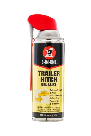 Factory Price 3-IN-ONE 120107 Trailer Hitch Gel Lube 10 oz Aerosol Can