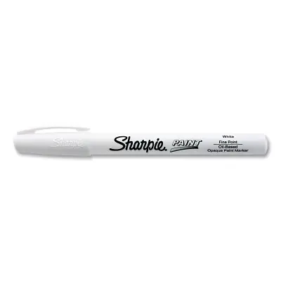 Top Rated Sharpie 35543 Paint Marker Fine Bullet Tip White
