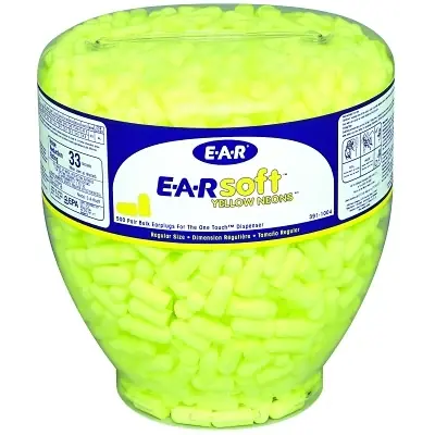 Don't Miss Out 3M 7000002305 E-A-R One Touch Earplug Dispensers Yellow Uncorded 500 Pack