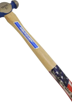 Trusted Brand Vaughan TC308 8-Ounce Commercial Ball Pein Hammer
