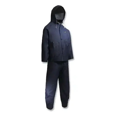 ONGUARD 7659900.LG Sitex 3-Pc Rain Suit with Detachable Hood Jacket/Bib Overalls, Large Replacement 7659900.LG Order Now