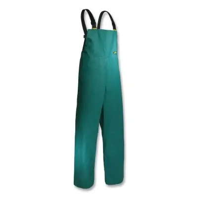 Onguard 7105000.LG Chemtex Bib Overalls PVC Green Large Affordable