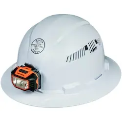 Klein Tools 60407 Hard Hat Vented Full Brim Headlamp Factory Price