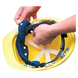 OccuNomix 870B100-01 Snap-On Hard Hat Sweatband Navy Express Delivery