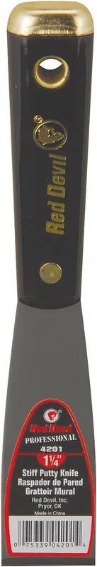 Red Devil 4201 1 1/4 Stiff Putty Knife Weekend Sale