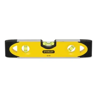 Authentic Stanley 43-511 Shock-Resistant Torpedo Levels 9 in 3 Vials