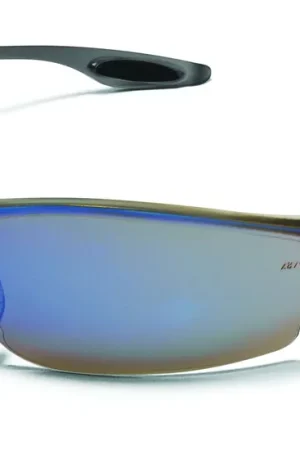 Seasonal Sale MCR Safety LW218 Law 2 Safety Glasses Blue Mirror Lens