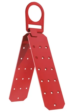 Peakworks V8229100 Roof Anchor Bracket Fall Arrest System ANSI OSHA Compliant Red Bargain