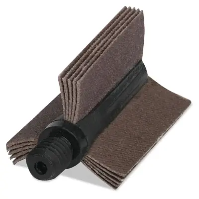 Merit Abrasives 8834154154 Aluminum Oxide B-8 Series Bore Polishers 60 Grit 10,000 rpm 10 Pack Grab Now