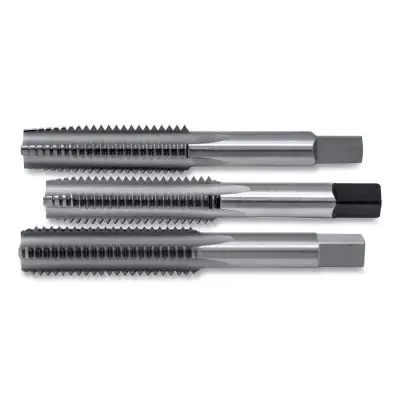 Time-Limited Cle-Line C62012 Taper-Plug-Bottoming Straight Flute 3 Pc Hand Tap Set 2 Inch