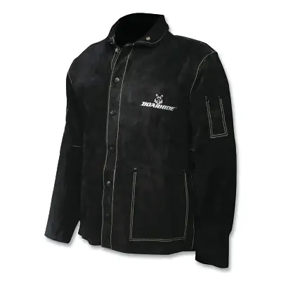 Markdown Caiman 3029-XL Boarhide Pig Skin Limited Edition Welding Coat Jacket X-Large Black