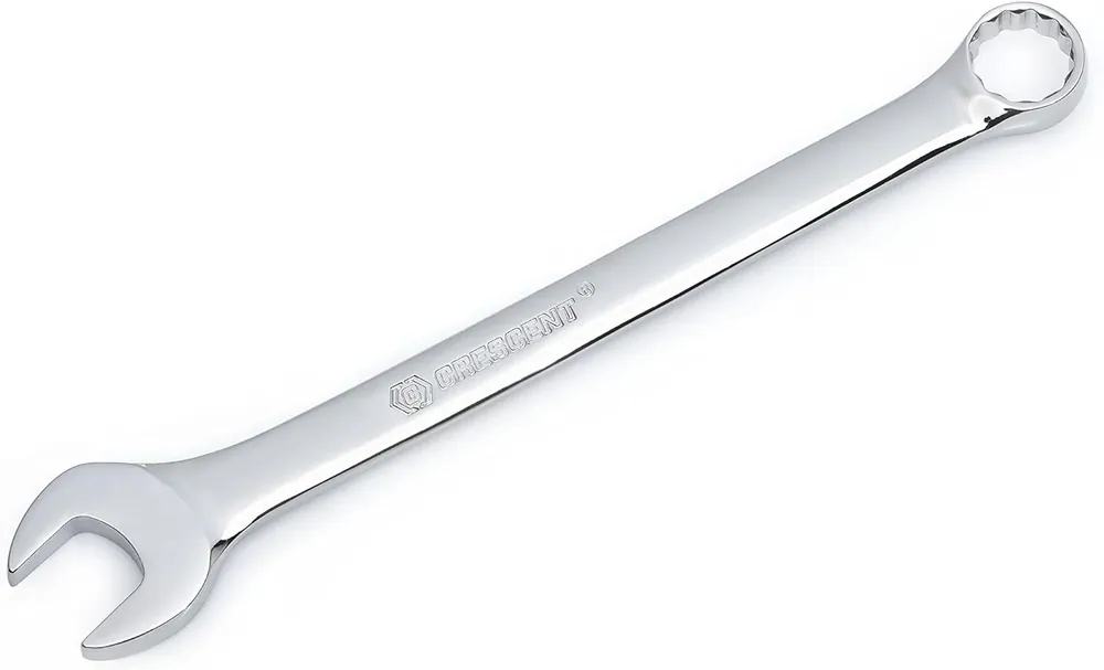 Premium Crescent CJCW4 1-5/8 12 Point Satin Jumbo Long Pattern Combination Wrench