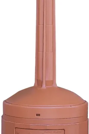 High Quality Justrite 26800T Cease-Fire Terracotta Cigarette Butt Receptacle 4 Gallon