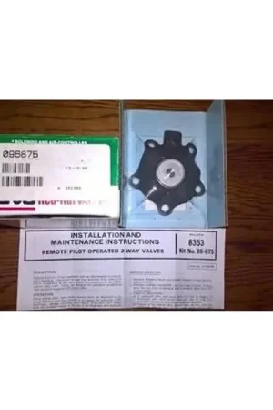 ASCO 96-875 Valve Repair Kit for 8353 AC Series Solenoid Valves Authentic