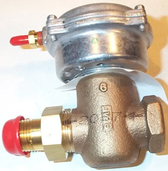 Siemens 256-02013 Control Valve Brass 3/4 Inch NPT New Release