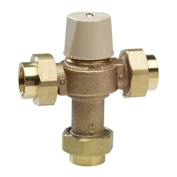 Watts 0559121 LFMMV-US-M1 Thermostatic Mixing Valve 1 Inch Sweat Authentic