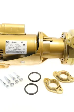 Bell & Gossett 1EF025LF e-60 Series Bronze 1-1/2 Inch Flanged 3/4HP 115/230V Pump Clearance
