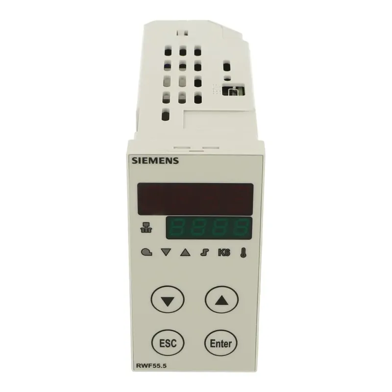 Latest SIEMENS RWF55.50A9 Universal Controller 96x48mm 3-Position Output Analog Output