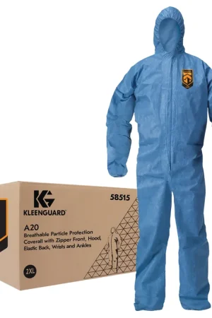 Best Seller KleenGuard 58515 A20 Breathable Lightweight Disposable Coverall 2XL Blue