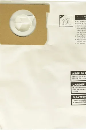Shop-Vac 9066133 Disposable Filter Collection Bags 5-8 Gallon Tanks (3 Pack) Deal